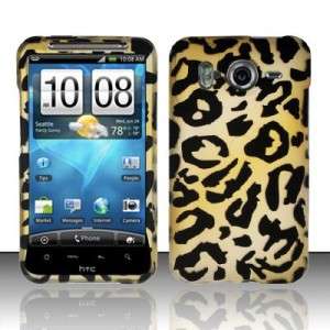 For AT&T HTC Inspire 4G Rubber HARD Protector Case Snap on Phone Cover 
