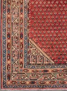 4x6 RED ANTIQUE PERSIAN PAISLY ORIENTAL AREA RUG CARPET  