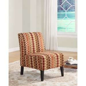   Decor 36092RNG 01 AS U Lily Slipper Accent Chair Furniture & Decor