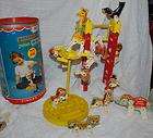 VINTAGE FISHER PRICE Jr JUNIOR CIRCUS 1963 w performers ACCESSORIES 