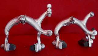 Vintage Dia Compe N 500 Alloy Calipers Levers Road Quick Release Used 