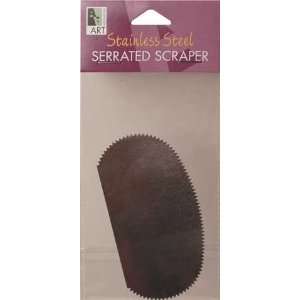  Stainless Steel Serrated Scraper Arts, Crafts & Sewing