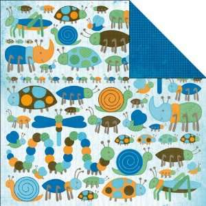  Jungle Bug Double Sided Paper 12X12 Beetle Bug (10 Pack 