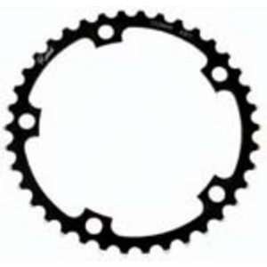  Rocket Alloy Non Ramped Chainring 130mm 5 Bolt 42T Black 