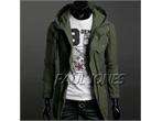   Stylish Casual Slim Fit Jackets Coats Trench Zip up Hoodie Outerwear