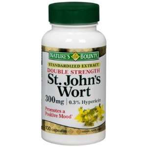  Natures Bounty  St Johns Wort Standardized Extract, 300mg 