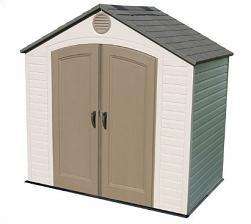 New Lifetime 6418 Garden Outdoor Storage Shed 8 x 5 Ft  