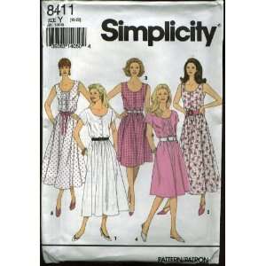   8411 Misses Dress in 2 lengths Simplicity Pattern Company Books