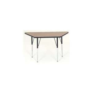    Correll Trapezoid Classroom Adjustable Height Table