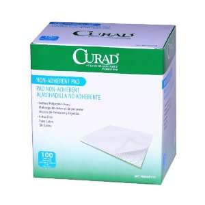  Non Adherent Sterile Pad, 3x4 (12 boxes) Health 