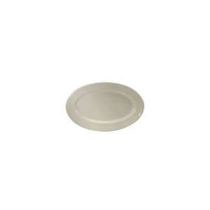 Buffalo Rolled Edge Undecorated Oval Platter, 9 3/8 x 6 3/8   Case 
