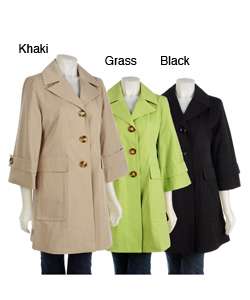 MICHAEL Michael Kors Womens 3/4 sleeve Spring Jacket  