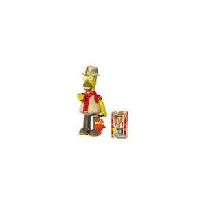 Fishing Homer Simpson Wind up Tin Action Toy Collectible   Hook, Line 