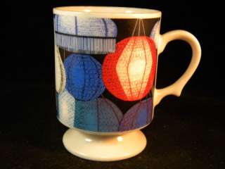 RARE VINTAGE HANGING LAMPS PEDISTAL COFFEE CUP MUG TEA  