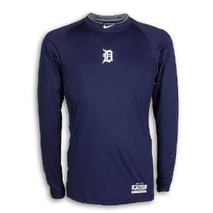 Detroit Tigers 2012 Pro Combat Long Sleeve Fitted Tee by Nike  