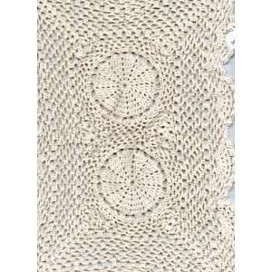  Hand Made Lace Doily (Off White or LIght Beige) 100% 