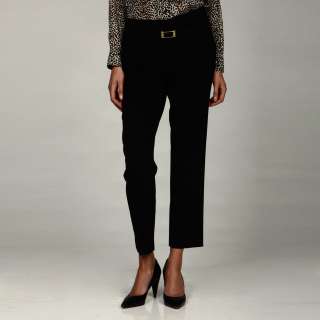 Calvin Klein Womens Tapered Trousers with Belt  