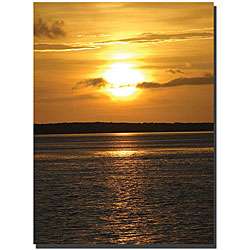 David Western View II Gallery wrapped Canvas Art  