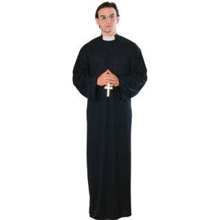  Adult Roman Catholic Priest Costume Clothing