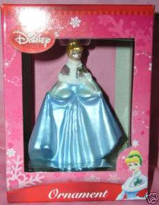 Disney Princess~Christmas Glass Ornament~Cinderella~NIB  