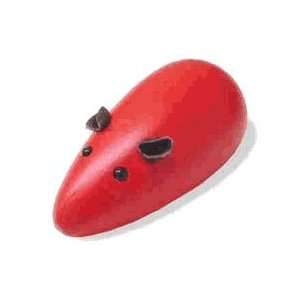  A Cute Red Wood Mouse Knob/Pull 1 1/4 CB P10701C RED C 