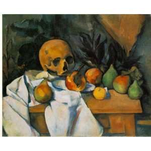   Labels  Impressionist Art Cezanne   Still Life with Skull Home