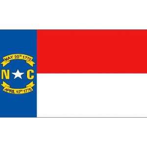 NORTH CAROLINA OFFICIAL STATE FLAG 