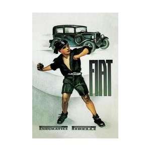  Fiat Pneumatica Pirelle 20x30 poster