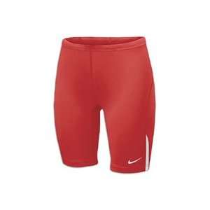  Nike 9.25 Tight Short   Womens   Scarlet/White/White 