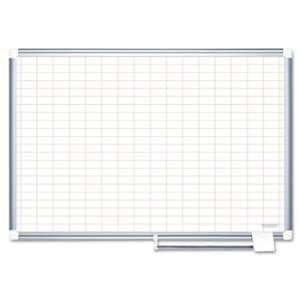  All Purpose Planner Dry Erase Board, 1x2 Grid, 24x36 