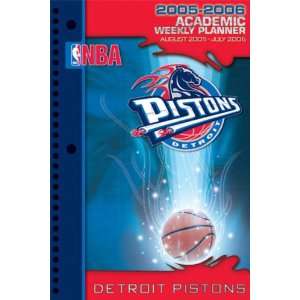  Detroit Pistons 2004 05 Academic Weekly Planner Sports 