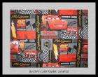 New Crib Bedding Set m/w DISNEY CARS racing check fabrics  