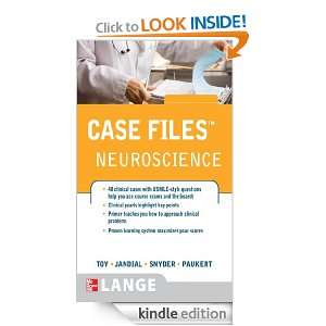 Case FilesTM  Neuroscience (LANGE Case Files) Evan Y. Snyder  