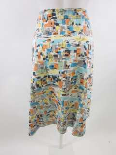 WOMAN Multicolored Print A Line Skirt Sz 18W  