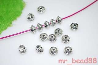 size 4x7mm colour silver material zinc alloy shipping time 10