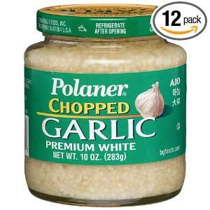 Polaner Spices Chopped Garlic, 10 Ounce Units (Pack of 12)  