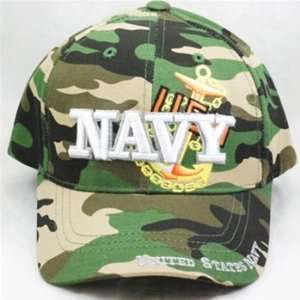  Cap   Navy w/ Anchor (Camouflage) CP15 