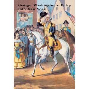  Exclusive By Buyenlarge George Washingtons Entry into New 