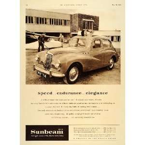   Sports Saloon Sunroof Automobile   Original Print Ad