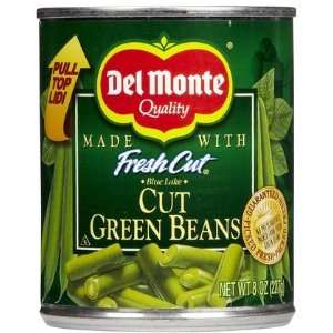  Del Monte Cut Green Beans, 8 oz, 12 ct (Quantity of 1 