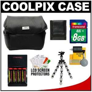  Nikon Coolpix 9623 Digital Camera Case with 8GB Card + (4 