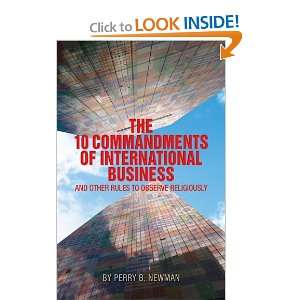  The 10 Commandments of International Business 