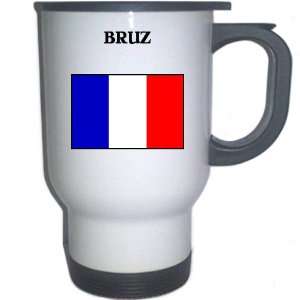 France   BRUZ White Stainless Steel Mug