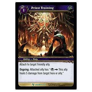  Priest Training   March of the Legion   Uncommon [Toy 