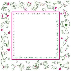  Kids Touch Washable Coloring Play Mat in Maze Pattern 