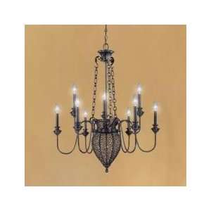  Eurofase Chandeliers 16552 Marseille 9Lt Chandelier Bronze 