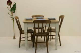   FARMHOUSE PINE KITCHEN   DINING TABLE & 4 CHAIRS VERY COUNTRY KITCHEN