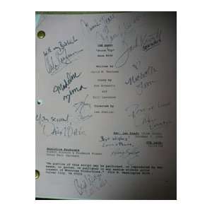  Signed The Nanny Typed Script (Cast of 10, Includes two 