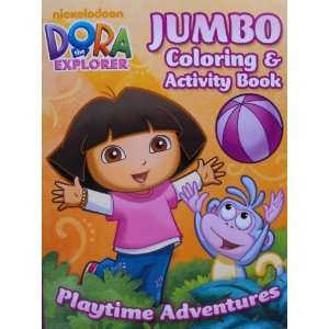  Dora the Explorer 96 Page Coloring and Activity Book 