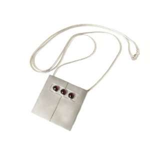 925 Sterling Silver Necklace with Brazilian Garnet Rhodolite Stones